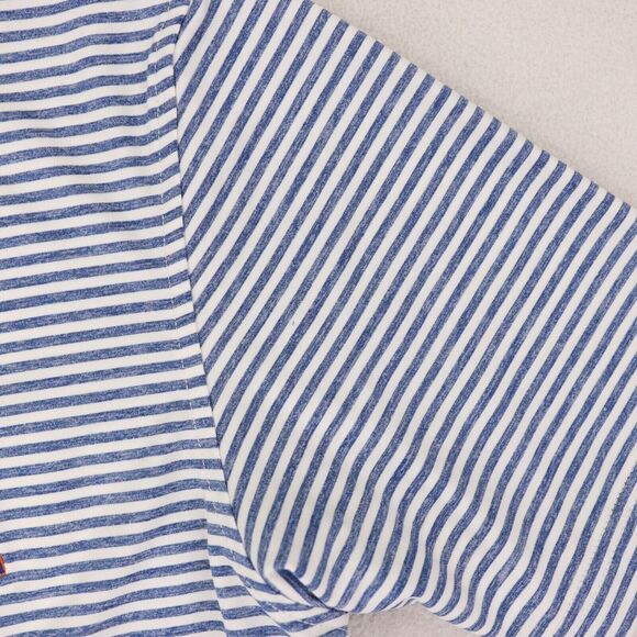 Vineyard Vines NY Mets Performance Golf Polo Shirt Mens Small Blue Striped - Picture 8 of 9